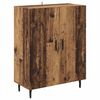 vidaXL Highboard 2 pcs Altholz Holzwerkstoff