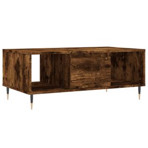 vidaXL Couchtisch R&auml;uchereiche 90x50x36,5 cm Holzwerkstoff