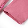 Kinder-Langarmshirt Himbeerrosa 140