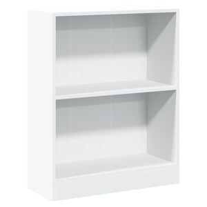 vidaXL B&uuml;cherregal Wei&szlig; 60x24x76 cm Holzwerkstoff