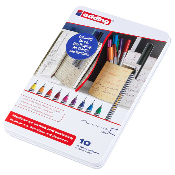 edding Fineliner Mehrfarbig 55