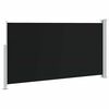 vidaXL Ausziehbare Seitenmarkise 170&times;300 cm Schwarz