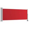 vidaXL Ausziehbare Seitenmarkise 100x300 cm Rot