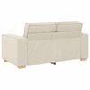 vidaXL 2-Sitzer Sofa Leinen 160x78x84 cm