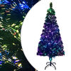vidaXL K&uuml;nstlicher Weihnachtsbaum mit St&auml;nder Gr&uuml;n 180 cm Glasfaser
