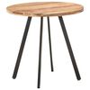 vidaXL Esstisch 80 cm Massivholz Akazie