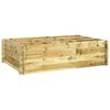 vidaXL Hochbeet 150x100x40 cm Kiefernholz Impr&auml;gniert
