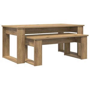 vidaXL Kaffeetisch Set 2 stk. Artisan-Eiche 100 x 50 x 42 cm