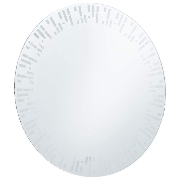 vidaXL Badezimmerspiegel mit LED 70 cm