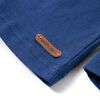 Kinder-Langarmshirt Jeansblau 116