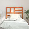 vidaXL Bettkopfteil Wachsbraun 105,5 x 4 x 104 cm Massives Kiefernholz