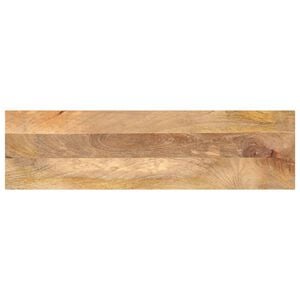 vidaXL Tischplatte 120x40x2,5 cm Rechteckig Massivholz Mango