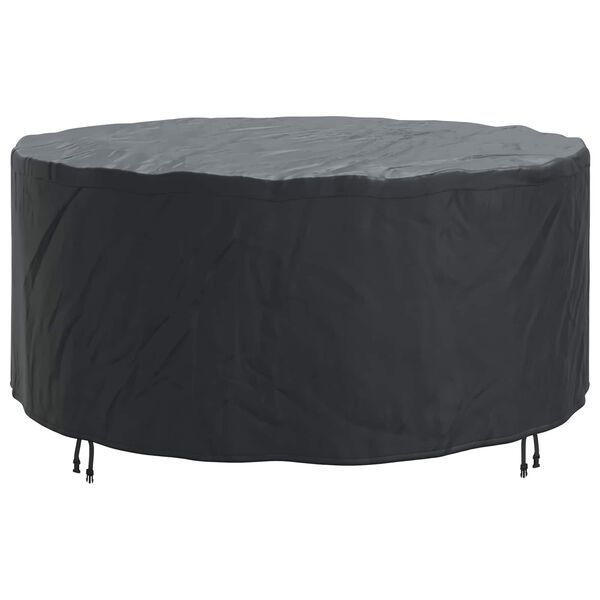 vidaXL Gartenmöbelabdeckung Schwarz 200 x 200 x 105 cm 420D-Gewebe