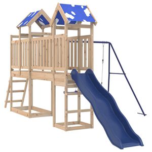 vidaXL Spielturm Massivholz Kiefer