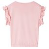 Kinder-T-Shirt Hellrosa 128