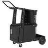 vidaXL Schwei&szlig;wagen Schwarz 91 x 47 x 96 cm Stahl