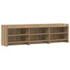 vidaXL TV-Schr&auml;nk 168 x 33 x 47 cm Artisan-Eiche Holzwerkstoff