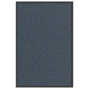 vidaXL Fu&szlig;matte Blau 60x90 cm