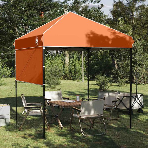 vidaXL Pavillon-Zelt Orange 194 x 194 x 251 cm Stoff