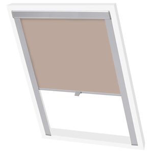 vidaXL Verdunkelungsrollo Beige P06/406 GGL und GGU