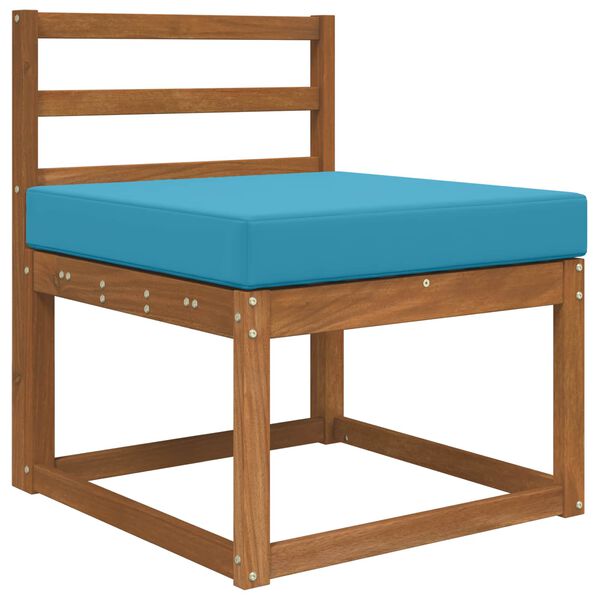 vidaXL Sofakissen f&uuml;r drau&szlig;en K&ouml;nigsblau 60 x 60 x 8 cm Polyester