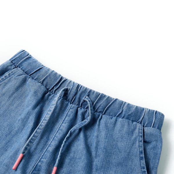 Kindershorts Jeansblau 104