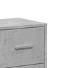 vidaXL Sideboards 2 Stk. Betongrau 60x31x84 cm Holzwerkstoff