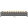 vidaXL Boxspringbett Hellgrau 90 x 200 cm Cordstoff