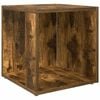 vidaXL Beistelltisch R&auml;uchereiche 33x33x34,5 cm Holzwerkstoff