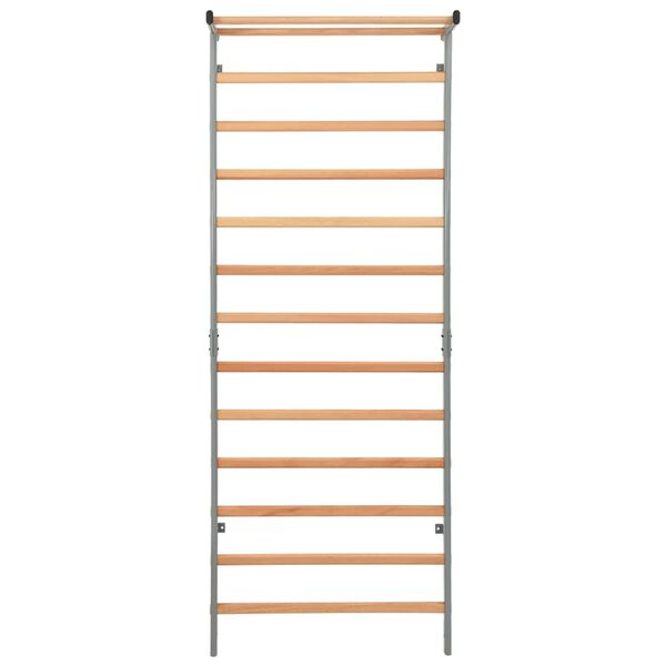 vidaXL Sprossenwand Indoor 90x30x236 cm