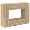 vidaXL Sonoma-Eiche 101 x 29 x 74 cm