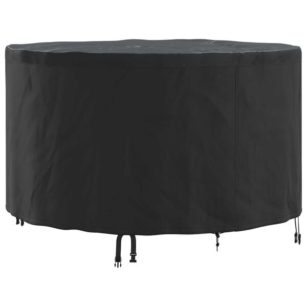 vidaXL Gartenmöbelabdeckung Schwarz 102 x 102 x 71 cm 420D-Gewebe