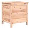 vidaXL Gartentruhe 50x49x56,5 cm Massivholz Tanne