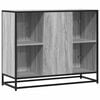 vidaXL Sideboard Grau Sonoma 92x35x76 cm Holzwerkstoff