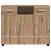vidaXL Holzschrank Artisan-Eiche 88,5 x 30,5 x 73 cm Holzwerkstoff