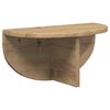 vidaXL Wandregal Wandhalterung Artisan-Eiche 38 x 19 x 19 cm