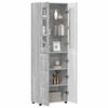 vidaXL Highboard FLORIN Graues Sonoma 60 x 35 x 182 cm Holzwerkstoff