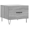 vidaXL Couchtische 2 Stk. Grau Sonoma 50x50x40 cm Holzwerkstoff
