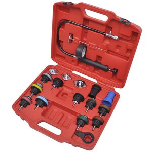 vidaXL 18-teiliger Heizk&ouml;rper-Drucktester
