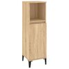 vidaXL Badschrank Sonoma-Eiche 30x30x100 cm Holzwerkstoff