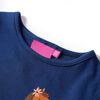 Kinder-Langarmshirt Marineblau 140