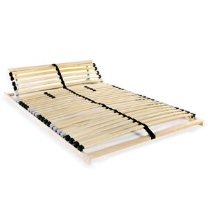 vidaXL Lattenrost mit 28 Latten 7 Zonen 100x200 cm