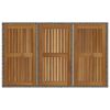 vidaXL Garten Essgruppe 7 pcs Grau und Braun Poly-Rattan