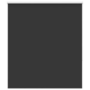 vidaXL Verdunkelungsrollo Schwarz 140x175 cm Stoffbreite 136,6 cm