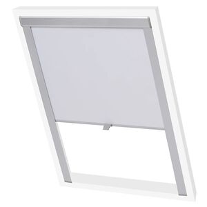 vidaXL Verdunkelungsrollo Wei&szlig; M04/304 GGL und GGU