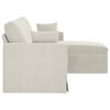 vidaXL Sofa Creme Gesamtabmessungen: 178 x 134 x 80 cm (B x T x H)