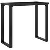vidaXL Esstisch-Gestell in O-Form 80x40x73 cm Stahl
