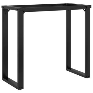 vidaXL Esstisch-Gestell in O-Form 80x40x73 cm Stahl