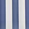 vidaXL Markisenbespannung Canvas Blau & Weiß 450x300 cm