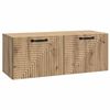 vidaXL Wandmontierter TV-Schrank 78,5 x 31 x 30 cm Artisan-Eiche
